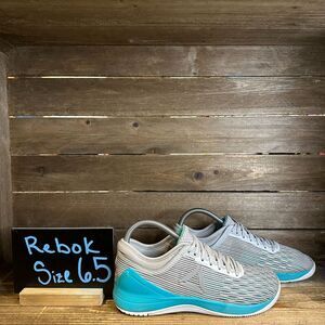 Womens‎ Reebok Crossfit Nano 8.0 Gray Flexweave Athletic Sneakers Shoes Size 6.5